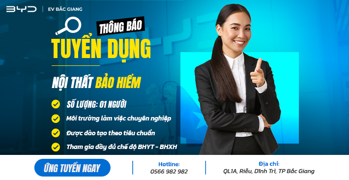 Tuyền dụng Nhân viên tư vấn Nội thất Bảo hiểm 